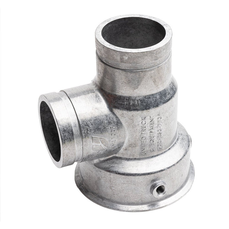 Spray Valve Body AV1100, 3" 90D Flow, Aluminum, UnitedBuilt AV1100 - B - UnitedBuilt Equipment