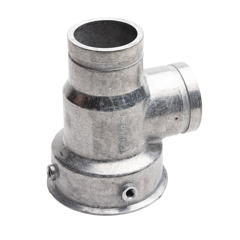 Spray Valve Body AV1100, 3" 90D Flow, Aluminum, UnitedBuilt AV1100 - B - UnitedBuilt Equipment