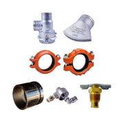 Spray Valve Kit, AV1100 3" Valve with BC2178 Duckbill Flusher Nozzle, UnitedBuilt - UnitedBuilt Equipment