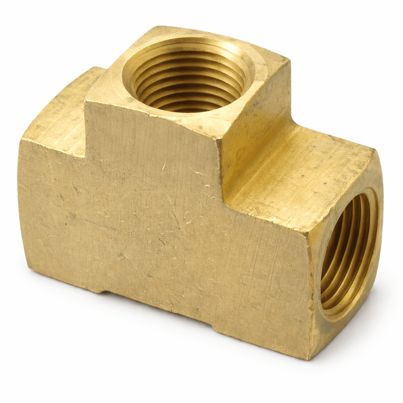 Tee, Brass, Female NPT - UnitedBuilt Equipment