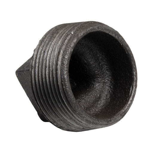 Threaded Plug, Square Head, Male NPT, Malleable Iron 150# - UnitedBuilt Equipment