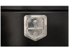 Tool Box 24x24x36, Black Steel, Underbody Truck Box, Locking Storage, Drop Door, Height 24" x Depth 24" x Width 36", Buyers 1704305 - UnitedBuilt Equipment