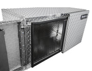 Tool Box 24x24x36, Diamond Tread Aluminum, Underbody Truck Box, Locking Storage, Double Barn Door, Height 24" x Depth 24" x Width 36", Buyers 1702235 - UnitedBuilt Equipment
