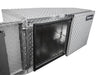 Tool Box 24x24x36, Diamond Tread Aluminum, Underbody Truck Box, Locking Storage, Double Barn Door, Height 24" x Depth 24" x Width 36", Buyers 1702235 - UnitedBuilt Equipment
