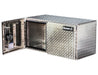 Tool Box 24x24x36, Diamond Tread Aluminum, Underbody Truck Box, Locking Storage, Double Barn Door, Height 24" x Depth 24" x Width 36", Buyers 1702235 - UnitedBuilt Equipment