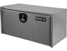 Tool Box, Diamond Tread Aluminum, Locking Storage, 18x18x36, Height 18" x Depth 18" x Width 36", Buyers 1705105 - UnitedBuilt Equipment