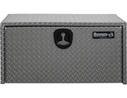 Tool Box, Diamond Tread Aluminum, Locking Storage, 18x18x36, Height 18" x Depth 18" x Width 36", Buyers 1705105 - UnitedBuilt Equipment