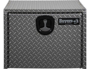 Tool Box, Diamond Tread Aluminum, Locking Storage, 24x24x24, Height 24" x Depth 24" x Width 24" Buyers 1705130 - UnitedBuilt Equipment