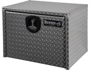 Tool Box, Diamond Tread Aluminum, Locking Storage, 24x24x24, Height 24" x Depth 24" x Width 24" Buyers 1705130 - UnitedBuilt Equipment