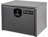 Tool Box, Diamond Tread Aluminum, Locking Storage, 24x24x24, Height 24" x Depth 24" x Width 24" Buyers 1705130 - UnitedBuilt Equipment