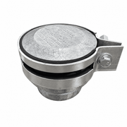 UnitedBuilt BC2399 Adjustable Fan Spray Head, A380 Aluminum, 3" Groove - UnitedBuilt Equipment