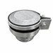 UnitedBuilt BC2399 Adjustable Fan Spray Head, A380 Aluminum, 3" Groove - UnitedBuilt Equipment