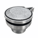UnitedBuilt BC2399 Adjustable Fan Spray Head, A380 Aluminum, 3" Groove - UnitedBuilt Equipment