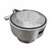 UnitedBuilt BC2399 Adjustable Fan Spray Head, A380 Aluminum, 3" Groove - UnitedBuilt Equipment