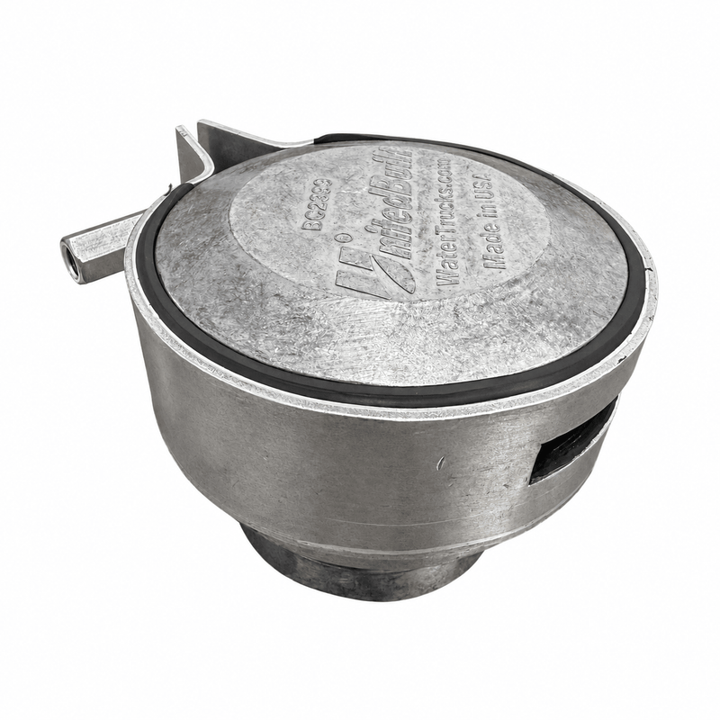 UnitedBuilt BC2399 Adjustable Fan Spray Head, A380 Aluminum, 3" Groove - UnitedBuilt Equipment