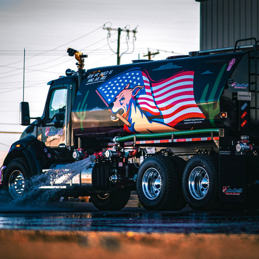 UnitedBuilt CONEXPO Edition 6V4700 VisionTank™ Water Truck, 2027 Black Kenworth T480, Allison 3500 - RDS, 66K GVWR - UnitedBuilt Equipment