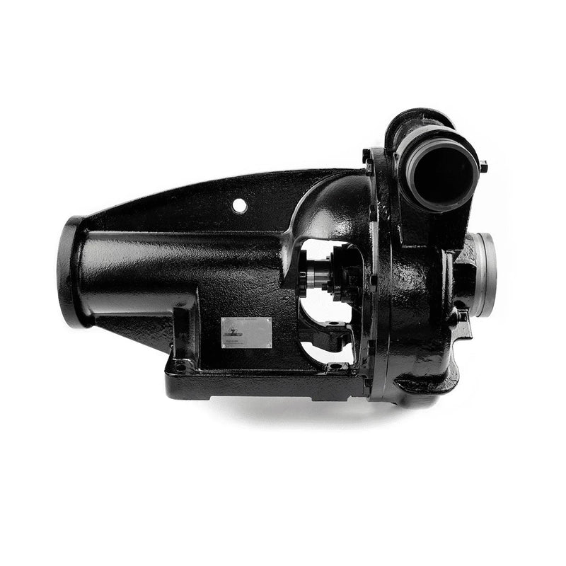 Water Pump, Model B3JRMBHS, 4" Suction x 3" Discharge, Groove Ends 5" x 3", Clockwise (CW), Hydraulic Drive SAE C 4 - Bolt 1 - 1/4" x 14T, 13.5" Impeller, Mechanical Seal, ATP B73403GR - UnitedBuilt Equipment