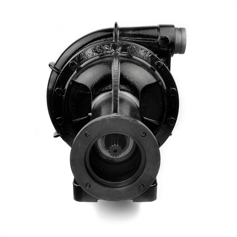 Water Pump, Model B3JRMBHS, 4" Suction x 3" Discharge, Groove Ends 5" x 3", Clockwise (CW), Hydraulic Drive SAE C 4 - Bolt 1 - 1/4" x 14T, 13.5" Impeller, Mechanical Seal, ATP B73403GR - UnitedBuilt Equipment
