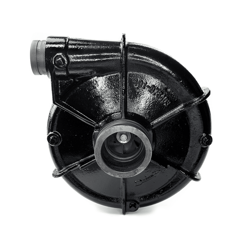 Water Pump, Model B3JRMBHS, 4" Suction x 3" Discharge, Groove Ends 5" x 3", Clockwise (CW), Hydraulic Drive SAE C 4 - Bolt 1 - 1/4" x 14T, 13.5" Impeller, Mechanical Seal, ATP B73403GR - UnitedBuilt Equipment