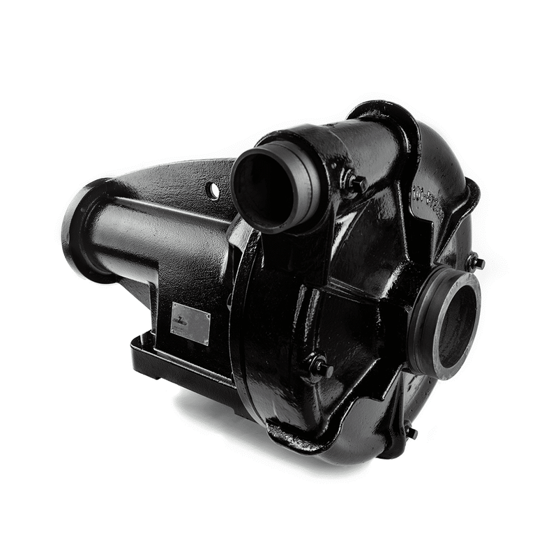 Water Pump, Model B3JRMBHS, 4" Suction x 3" Discharge, Groove Ends 5" x 3", Clockwise (CW), Hydraulic Drive SAE C 4 - Bolt 1 - 1/4" x 14T, 13.5" Impeller, Mechanical Seal, ATP B73403GR - UnitedBuilt Equipment