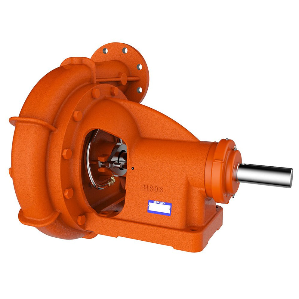 Water Truck Pump, Model B4JRMBHS, 5" Suction x 4" Discharge Flanged