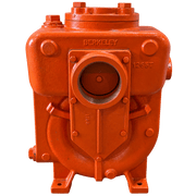 Water Pump, Self-Priming, Model B4ZRKS, 4" Suction x 4" Discharge, Female NPT Ends, Clockwise (CW), Hydraulic Drive SAE C 4-Bolt 1-1/4" x 14T, 9.12" Cast Iron Impeller, Mechanical Seal, Berkeley B70373 (MEGA 302430) - UnitedBuilt Equipment
