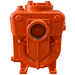 Water Pump, Self-Priming, Model B4ZRKS, 4" Suction x 4" Discharge, Female NPT Ends, Clockwise (CW), Hydraulic Drive SAE C 4-Bolt 1-1/4" x 14T, 9.12" Cast Iron Impeller, Mechanical Seal, Berkeley B70373 (MEGA 302430) - UnitedBuilt Equipment