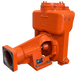 Water Pump, Self-Priming, Model B4ZRKS, 4" Suction x 4" Discharge, Female NPT Ends, Clockwise (CW), Hydraulic Drive SAE C 4-Bolt 1-1/4" x 14T, 9.12" Cast Iron Impeller, Mechanical Seal, Berkeley B70373 (MEGA 302430) - UnitedBuilt Equipment