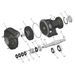 Water Truck Pump, Counter - Clockwise (CCW), Rope Packing Seal, 4x3 Threaded FNPT, B3ZRM B3Z - HD, 1 - 1/2" Shaft x 3/8" Key, ATP B85874 - UnitedBuilt Equipment