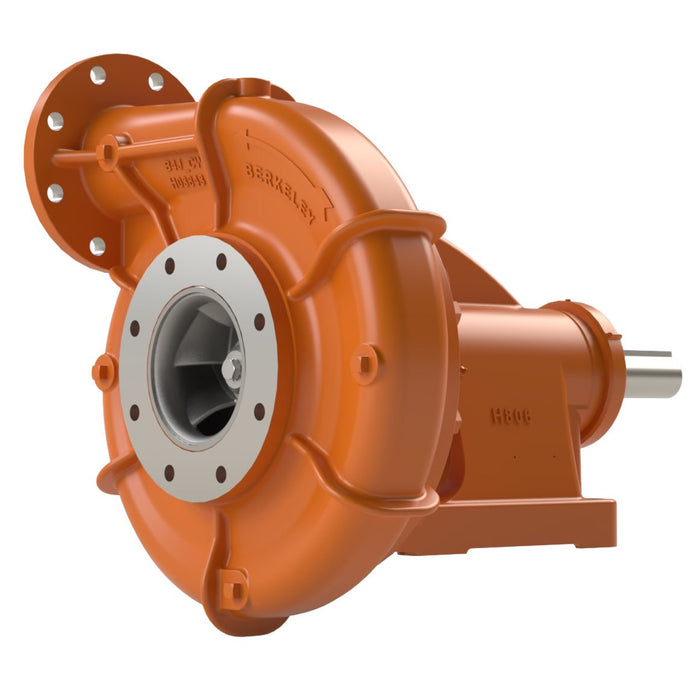 Water Truck Pump, Model B4JRMBH, 5" Suction x 4" Discharge Flanged, Clockwise (CW), Keyed Shaft, 13.5" Impeller, Rope Packing Seal, Berkeley B62321 - UnitedBuilt Equipment
