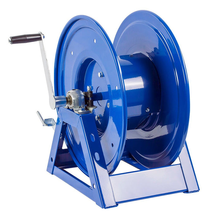 Welding Cable Reel, Hand Crank, Holds up to 300’ 2 Cable, Electrode and Grounding Lead Reels (Cable Not Included), Coxreels 1125WCL - 6 - C - UnitedBuilt Equipment