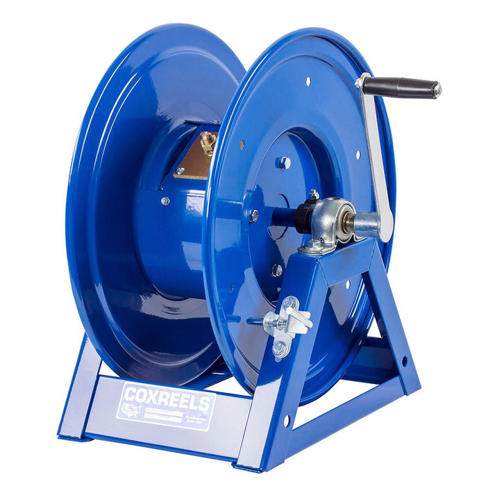 Welding Cable Reel, Hand Crank, Holds up to 300’ 2 Cable, Electrode and Grounding Lead Reels (Cable Not Included), Coxreels 1125WCL - 6 - C - UnitedBuilt Equipment
