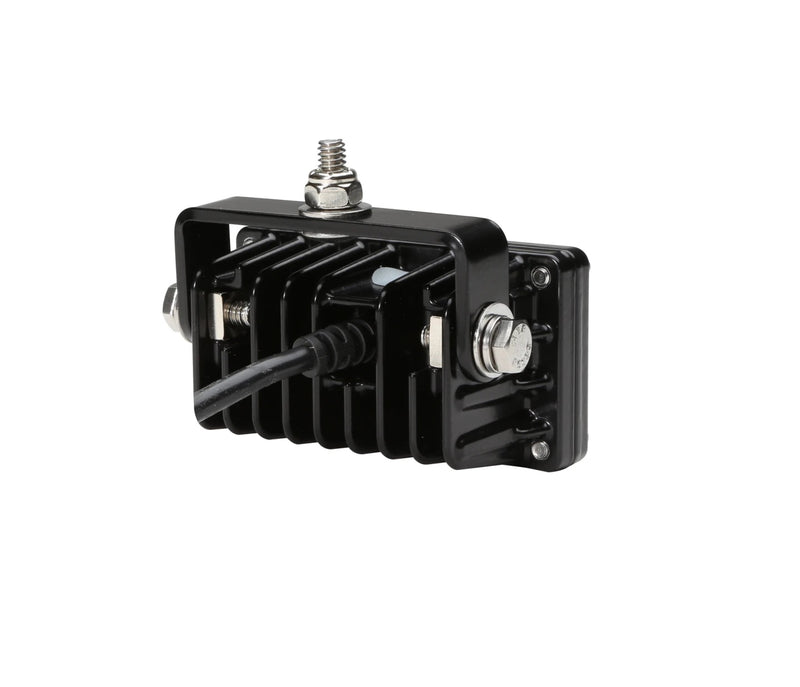 Whelen NP6BB Pioneer Nano 6-LED Work Light, 12V, Black - UnitedBuilt Equipment