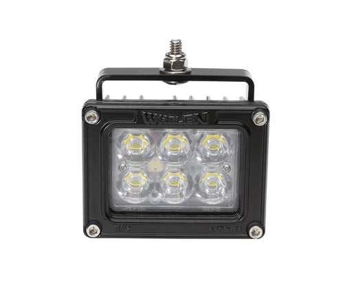 Whelen NP6BB Pioneer Nano 6-LED Work Light, 12V, Black - UnitedBuilt Equipment