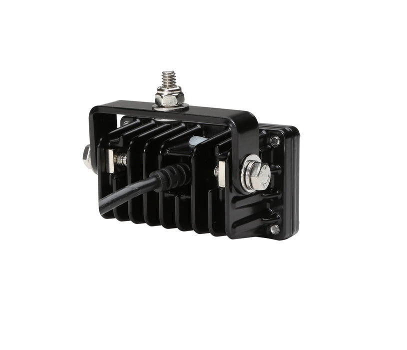 Whelen NP6BB Pioneer Nano 6-LED Work Light, 12V, Black