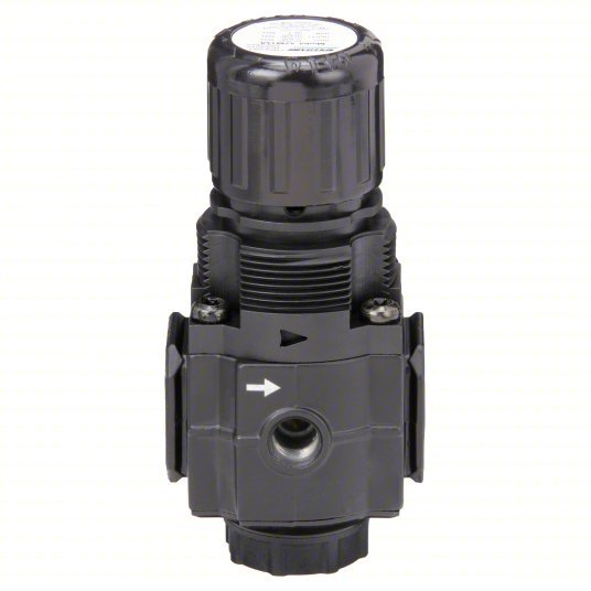 Air Regulator, 1/4" FNPT, 80cfm, 300 psi Max Op Pressure, Nonrising, SPEEDAIRE 4ZM14 - UnitedBuilt Equipment