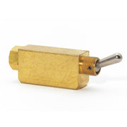 Air Switch Valve, 3-Way 2-Position Toggle Lever 1/8", Clippard MJTV-3 - UnitedBuilt Equipment