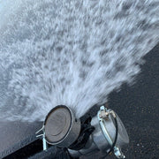 Air-to-Close Spray Valve, Aluminum, 3" Grooved Ends, 1/8" FNPT Air Port, UnitedBuilt AV1100F - UnitedBuilt Equipment