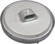 Back-Up Light, LED, White, Clear Lens, Round, AMP, 4", 12 Volt, Peterson M817C-7 - UnitedBuilt Equipment