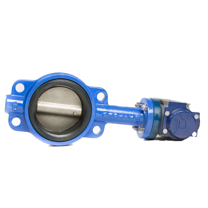 Butterfly Valve, Air Operated, Double Acting, Wafer-Style, EPDM, SS Stem and Disc, BI-TORQ - UnitedBuilt Equipment