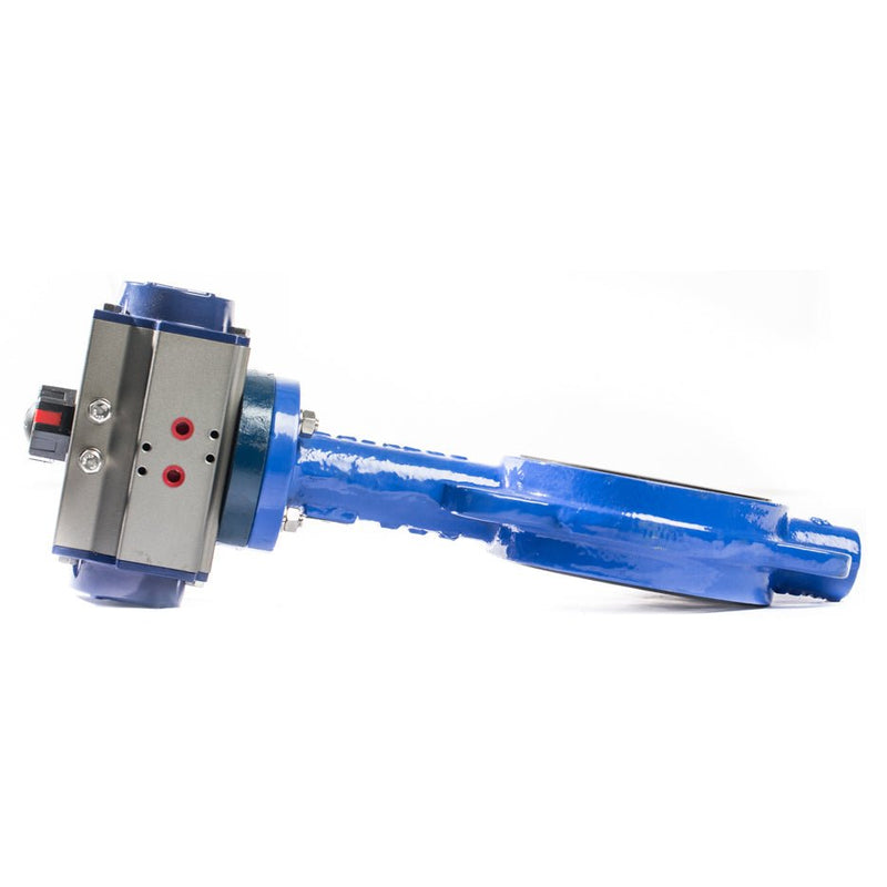 Butterfly Valve, Air Operated, Double Acting, Wafer-Style, EPDM, SS Stem and Disc, BI-TORQ - UnitedBuilt Equipment