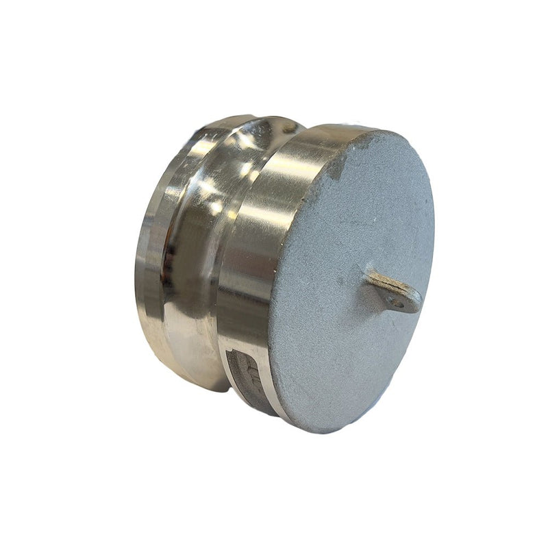 Camlock, Type DP, Dust Plug, Aluminum - UnitedBuilt Equipment