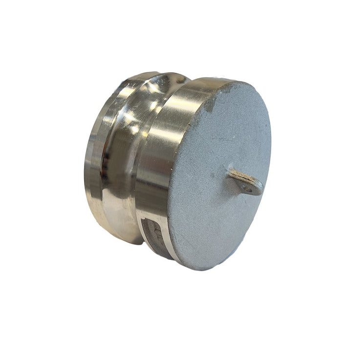 Dp7 Plug Camlock, Type DP, Dust Plug, Aluminum - UnitedBuilt Equipment