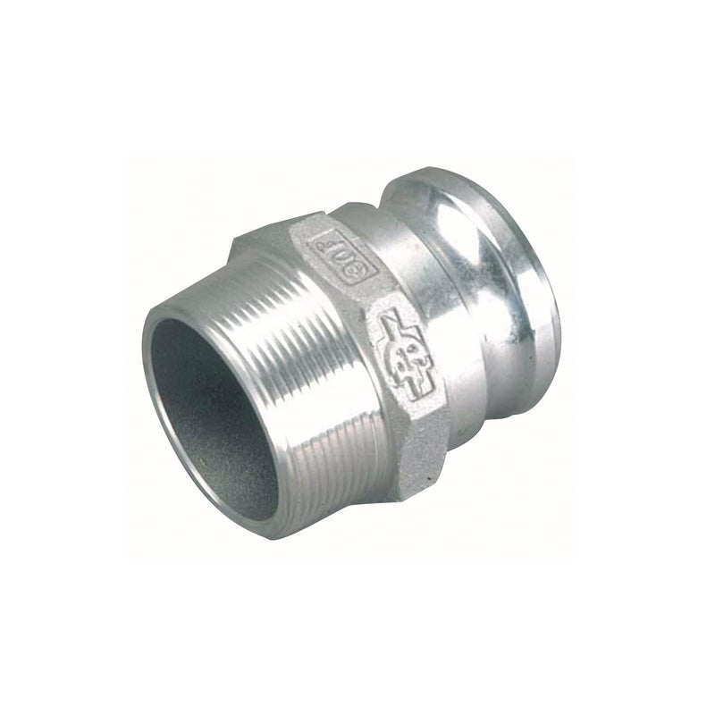 Camlock, Type F, Male Camlock x Male NPT, Aluminum - UnitedBuilt Equipment