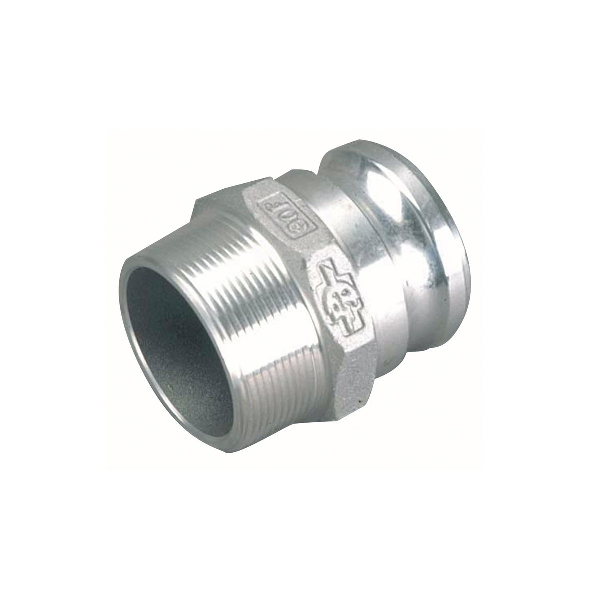 ISI 4 Inch Aluminum Female Camlock X Male NPT Adapter – 400B – M82-400BAL-RD
