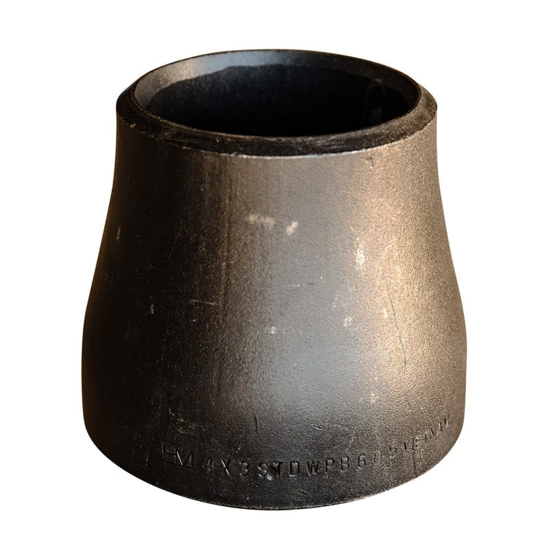 Concentric Weld Reducer Coupling, Butt Weld, SCH40 Carbon Steel - UnitedBuilt Equipment
