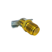 External Seat Drain Cock, 1/4" MNPT, Brass, 321P (145) - UnitedBuilt Equipment