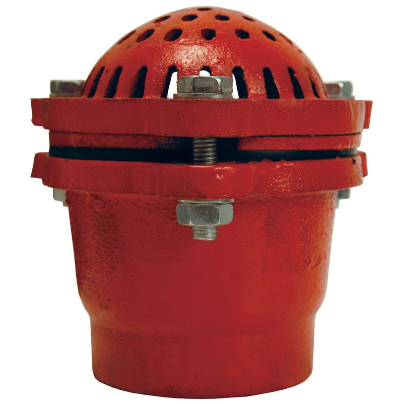 Foot Valve, 3" FNPT, Cast Iron, Dixon DFVS35 (VALFT0300) - UnitedBuilt Equipment