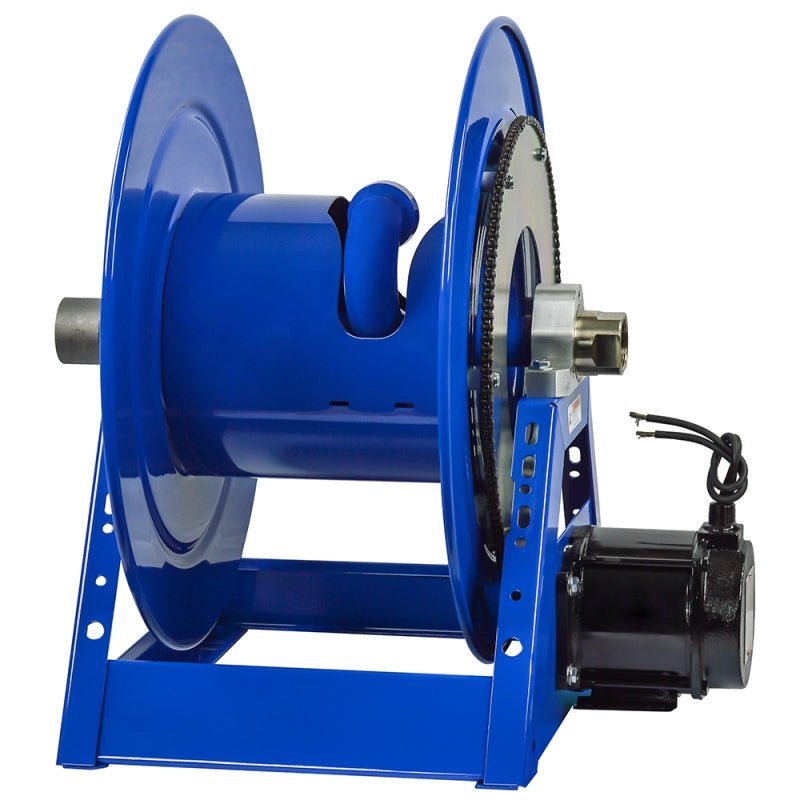 Hose Reel, 1-1/2" x 50', Electric Rewind, Coxreels 1185-1124-ED-BEXX - UnitedBuilt Equipment