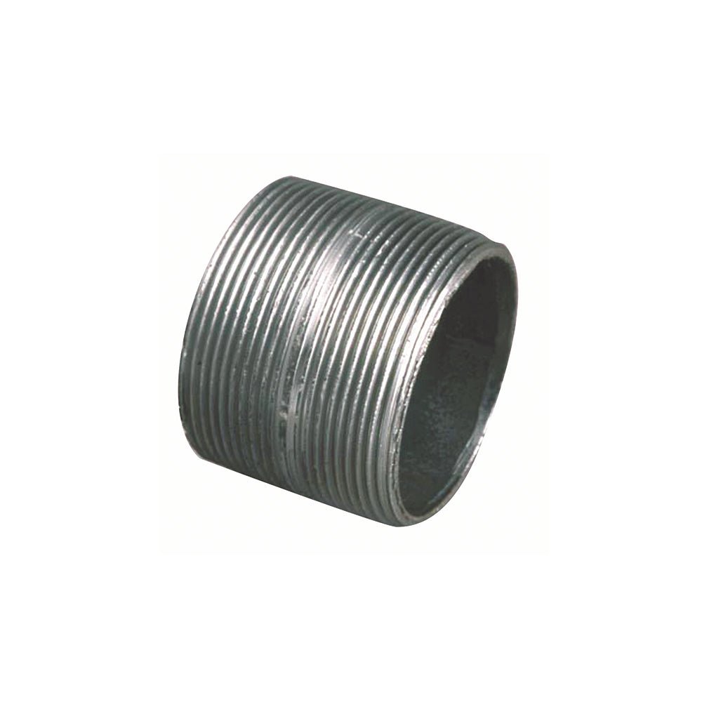 Nipple, Close Fully Threaded, Schedule 40 Black Steel - UnitedBuilt ...